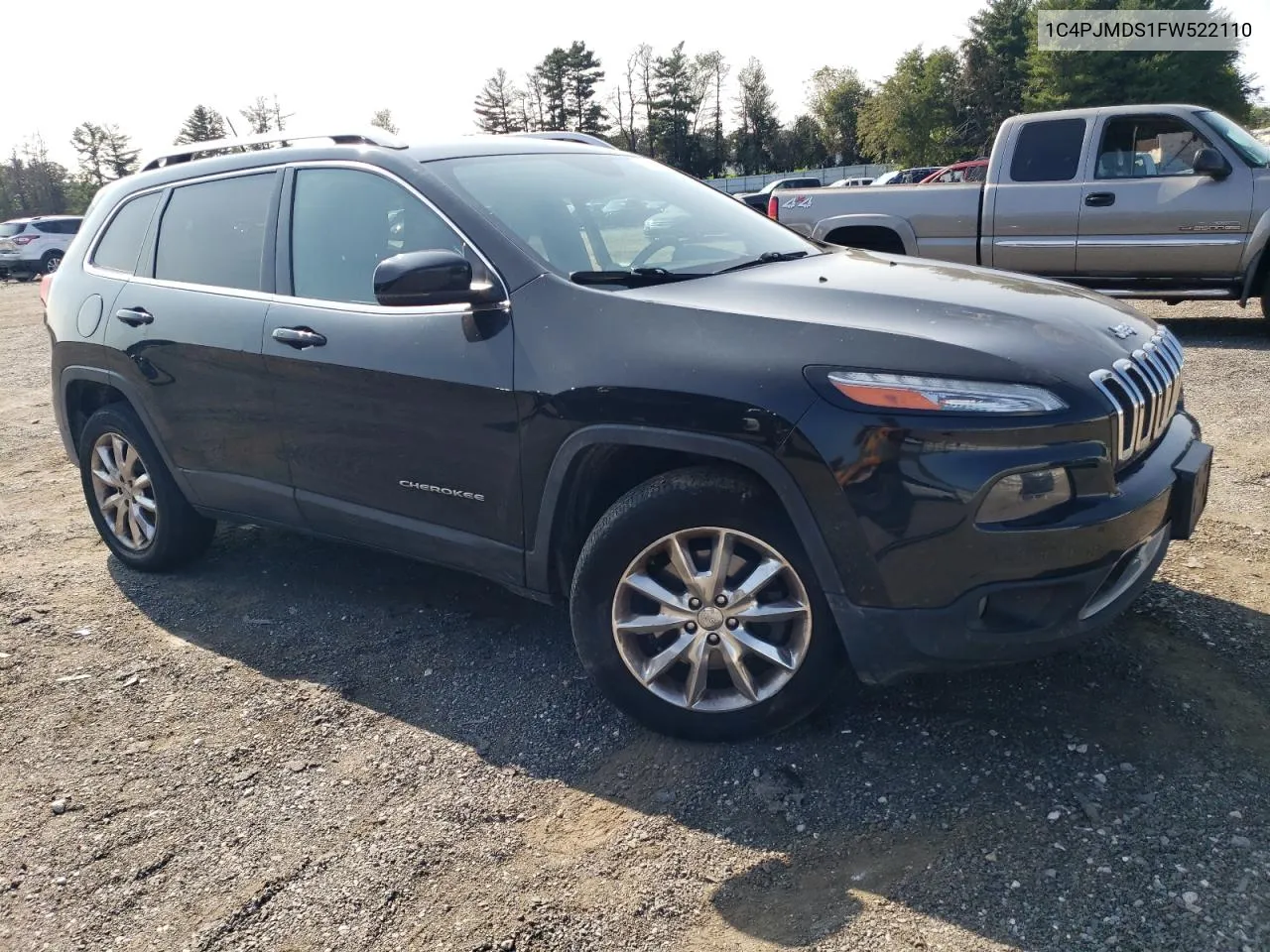 2015 Jeep Cherokee Limited VIN: 1C4PJMDS1FW522110 Lot: 69659024