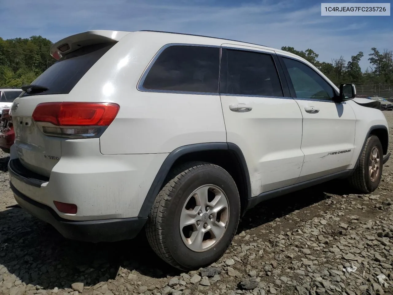 1C4RJEAG7FC235726 2015 Jeep Grand Cherokee Laredo