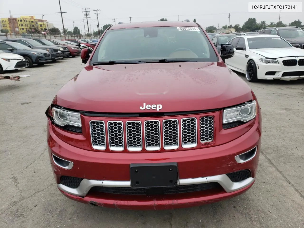 1C4RJFJTXFC172141 2015 Jeep Grand Cherokee Summit