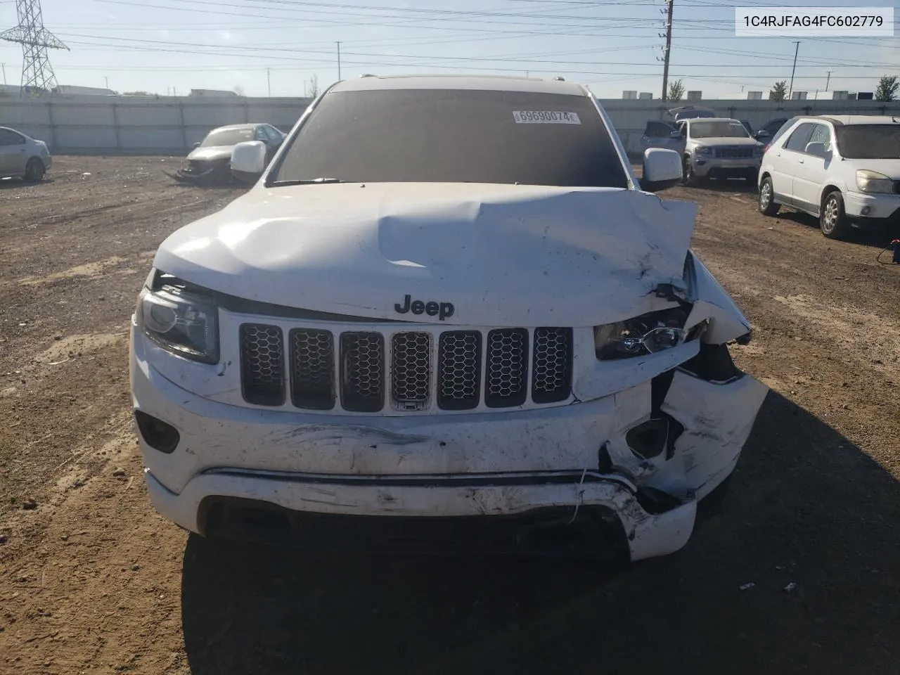 1C4RJFAG4FC602779 2015 Jeep Grand Cherokee Laredo