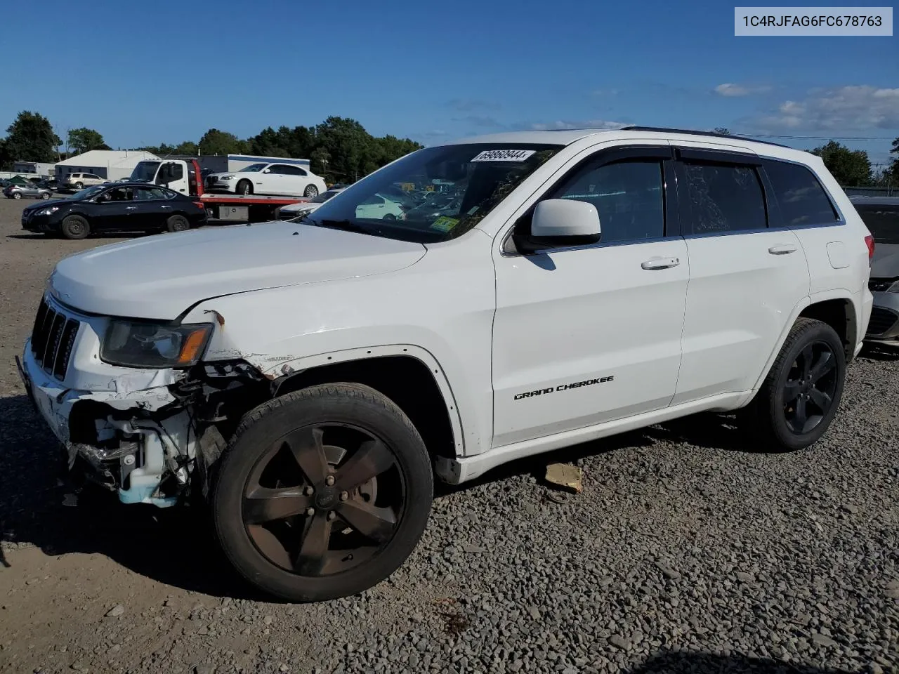 2015 Jeep Grand Cherokee Laredo VIN: 1C4RJFAG6FC678763 Lot: 69860944