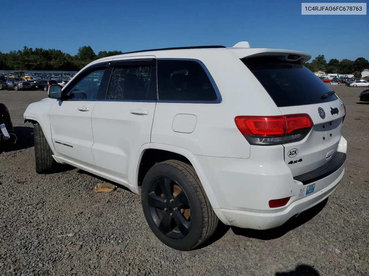 2015 Jeep Grand Cherokee Laredo VIN: 1C4RJFAG6FC678763 Lot: 69860944