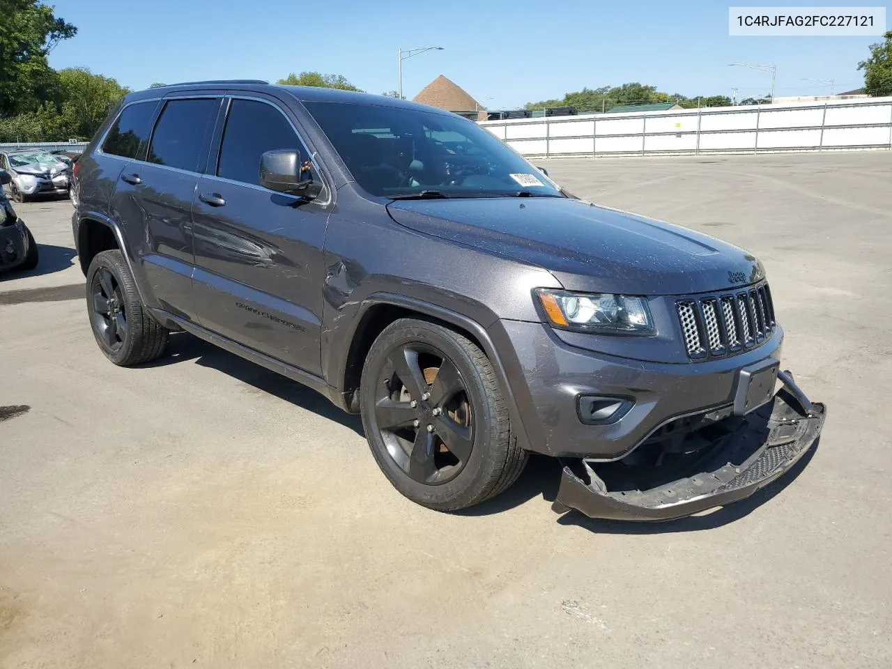 2015 Jeep Grand Cherokee Laredo VIN: 1C4RJFAG2FC227121 Lot: 70189374