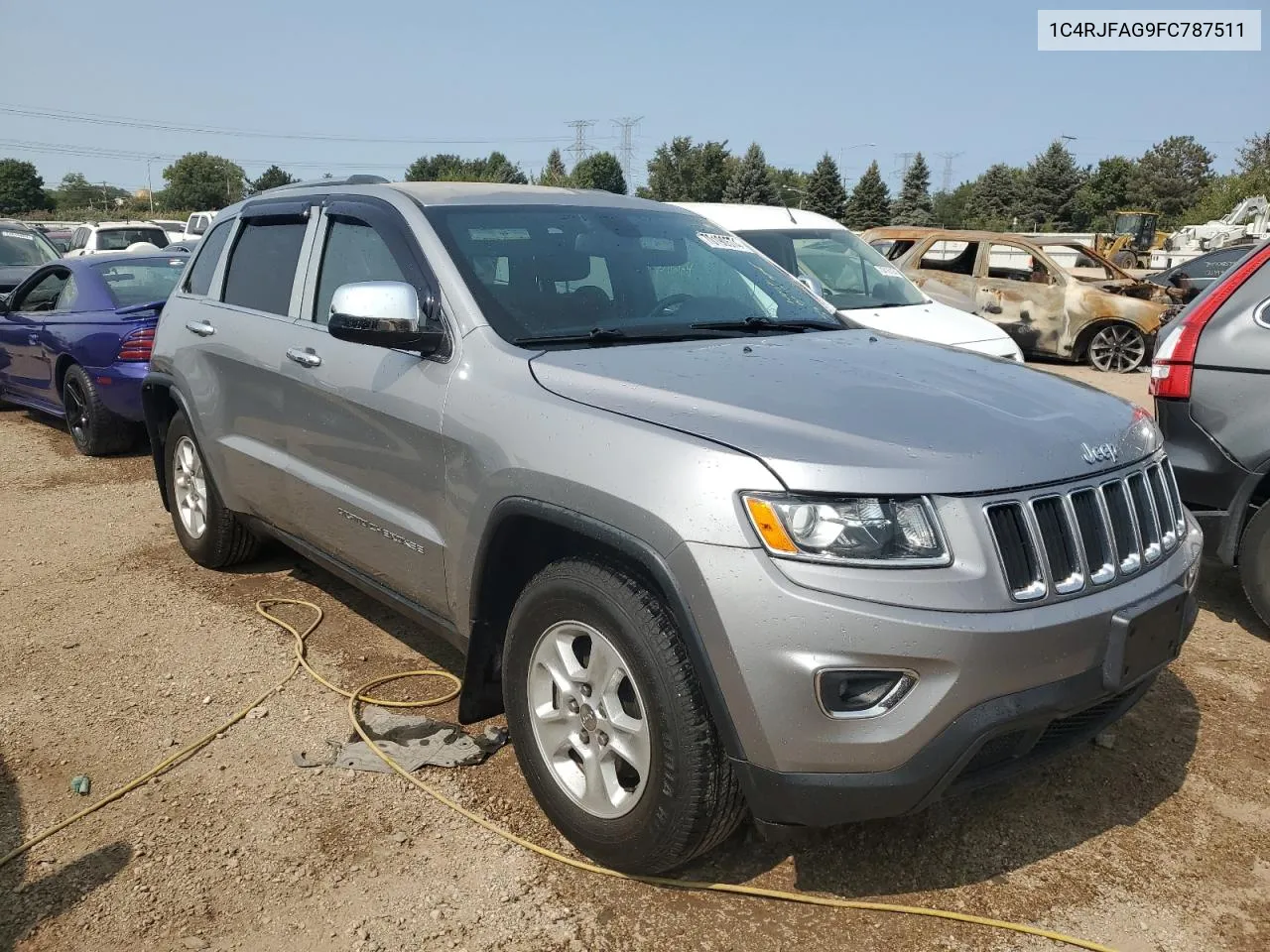 1C4RJFAG9FC787511 2015 Jeep Grand Cherokee Laredo