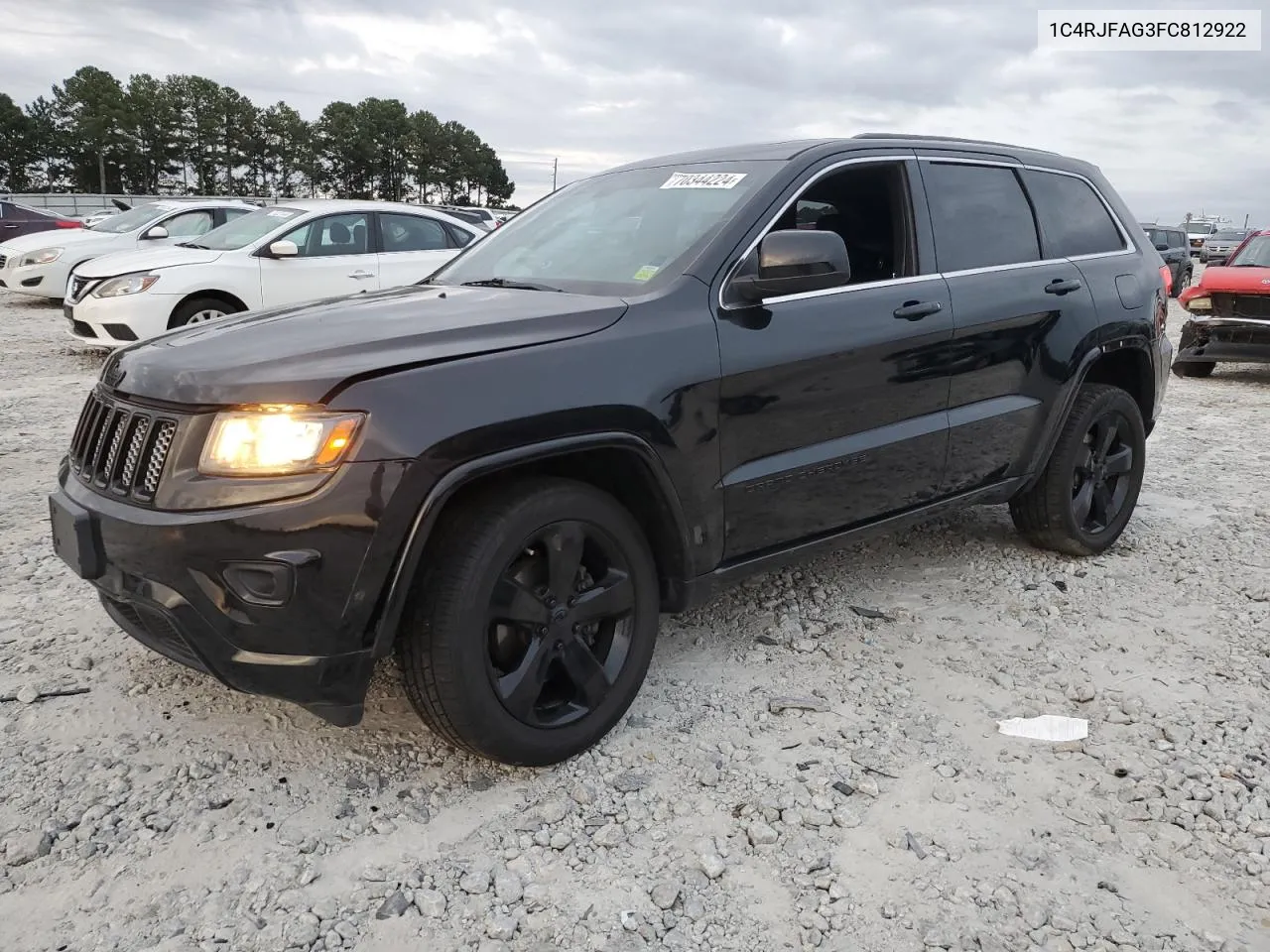 2015 Jeep Grand Cherokee Laredo VIN: 1C4RJFAG3FC812922 Lot: 70344224