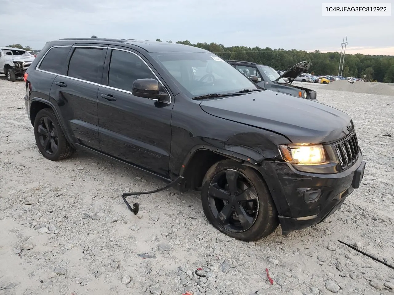 2015 Jeep Grand Cherokee Laredo VIN: 1C4RJFAG3FC812922 Lot: 70344224