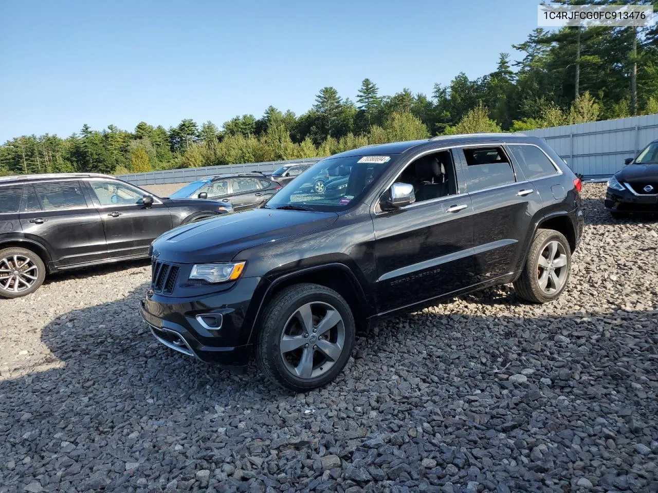 2015 Jeep Grand Cherokee Overland VIN: 1C4RJFCG0FC913476 Lot: 70380694