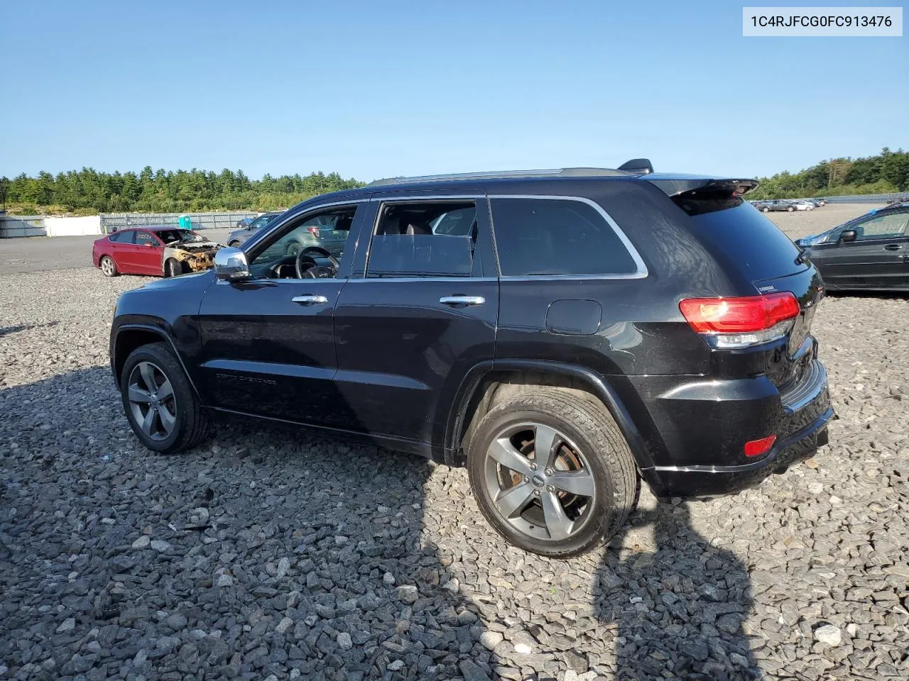 2015 Jeep Grand Cherokee Overland VIN: 1C4RJFCG0FC913476 Lot: 70380694