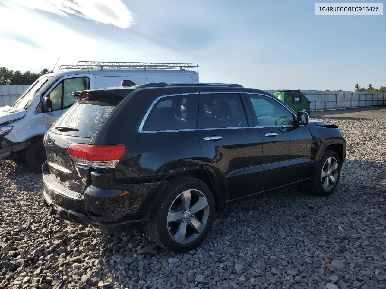 2015 Jeep Grand Cherokee Overland VIN: 1C4RJFCG0FC913476 Lot: 70380694