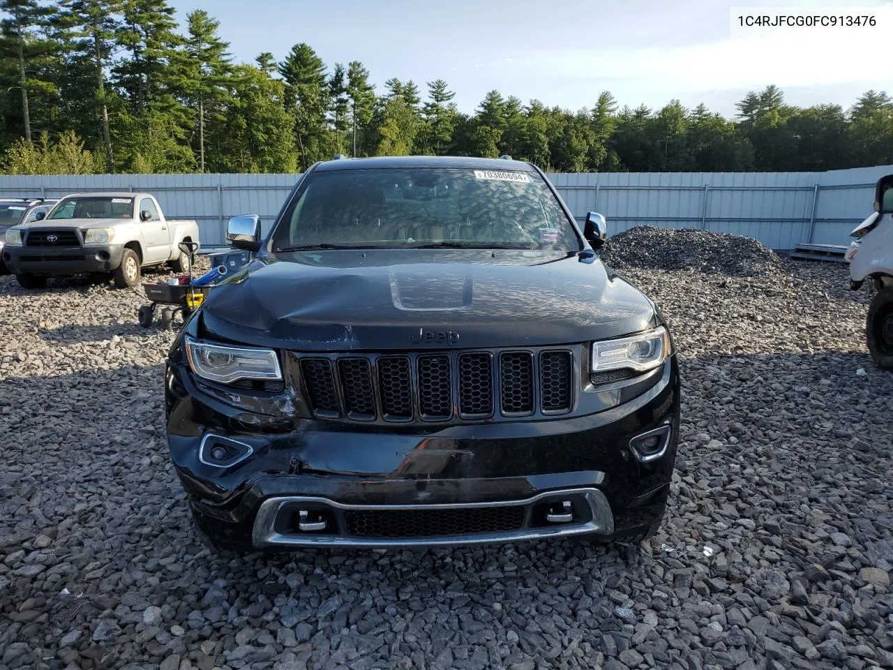 2015 Jeep Grand Cherokee Overland VIN: 1C4RJFCG0FC913476 Lot: 70380694