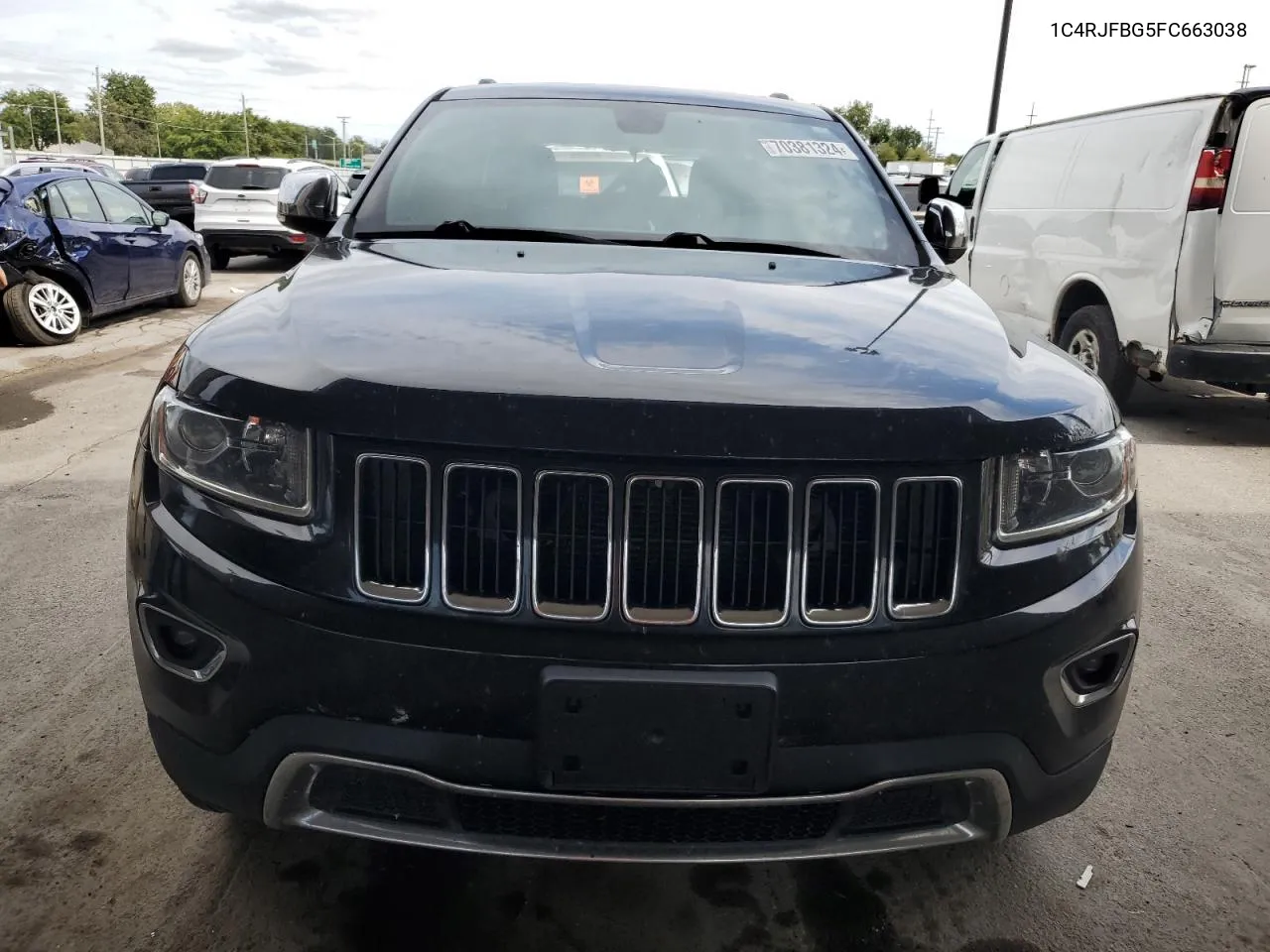 2015 Jeep Grand Cherokee Limited VIN: 1C4RJFBG5FC663038 Lot: 70381324