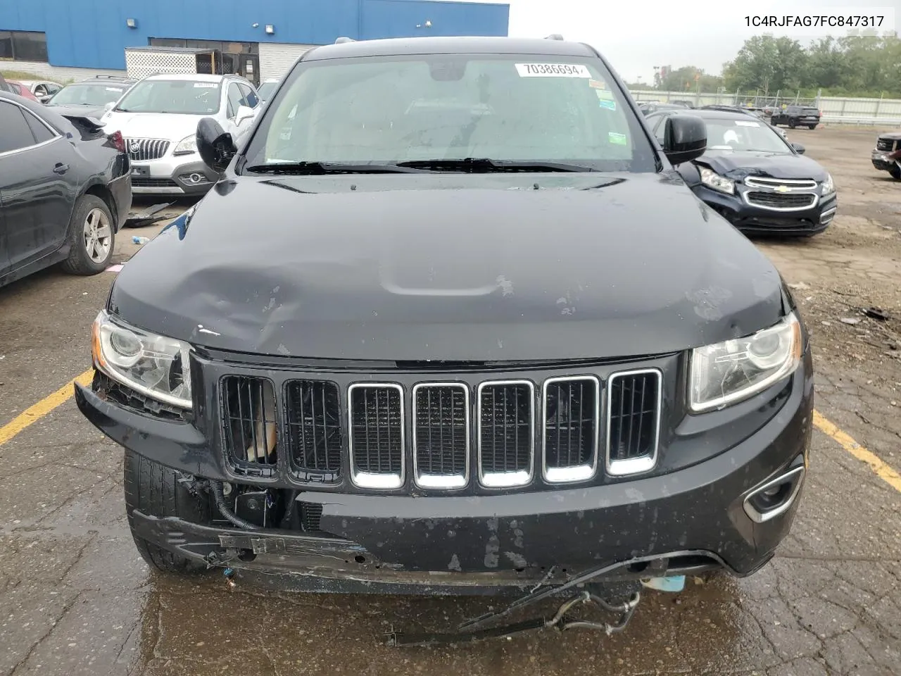 1C4RJFAG7FC847317 2015 Jeep Grand Cherokee Laredo