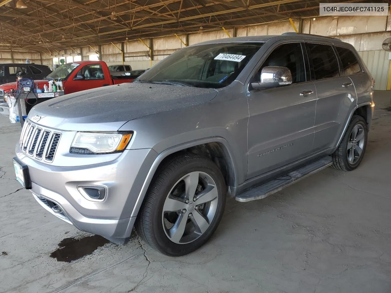 2015 Jeep Grand Cherokee Overland VIN: 1C4RJECG6FC741125 Lot: 70464494