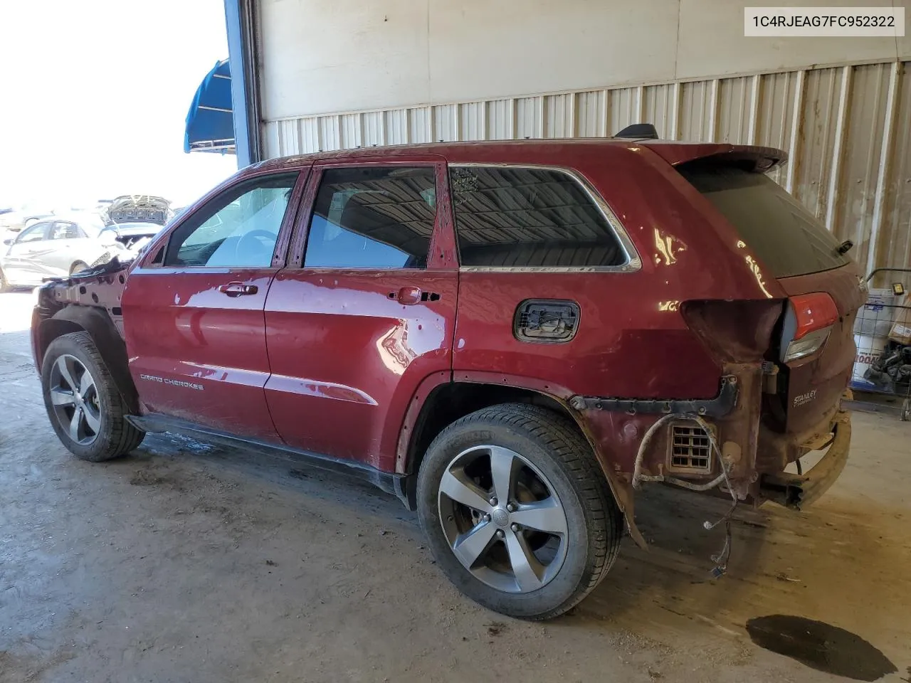 1C4RJEAG7FC952322 2015 Jeep Grand Cherokee Laredo