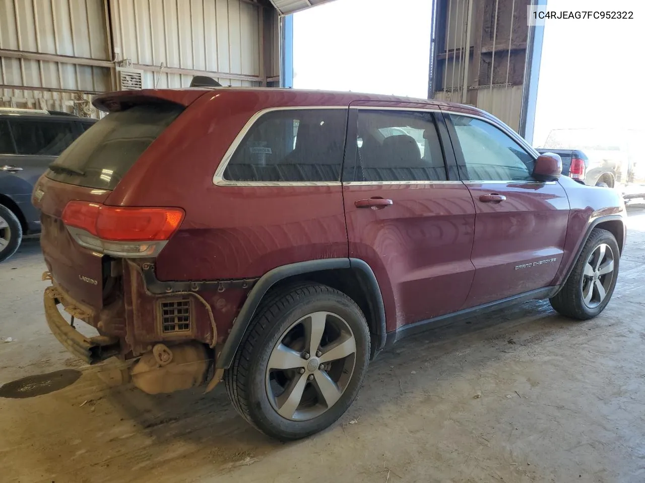 1C4RJEAG7FC952322 2015 Jeep Grand Cherokee Laredo