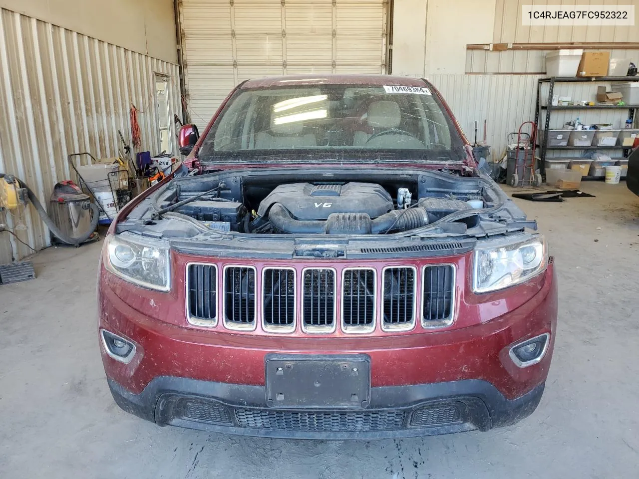 2015 Jeep Grand Cherokee Laredo VIN: 1C4RJEAG7FC952322 Lot: 70469364