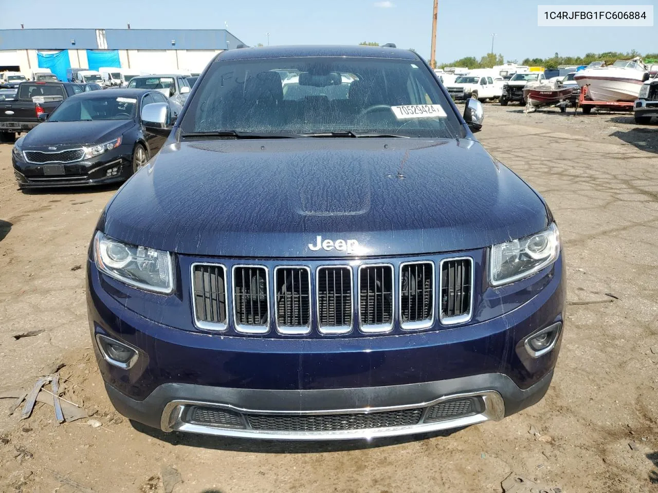 1C4RJFBG1FC606884 2015 Jeep Grand Cherokee Limited