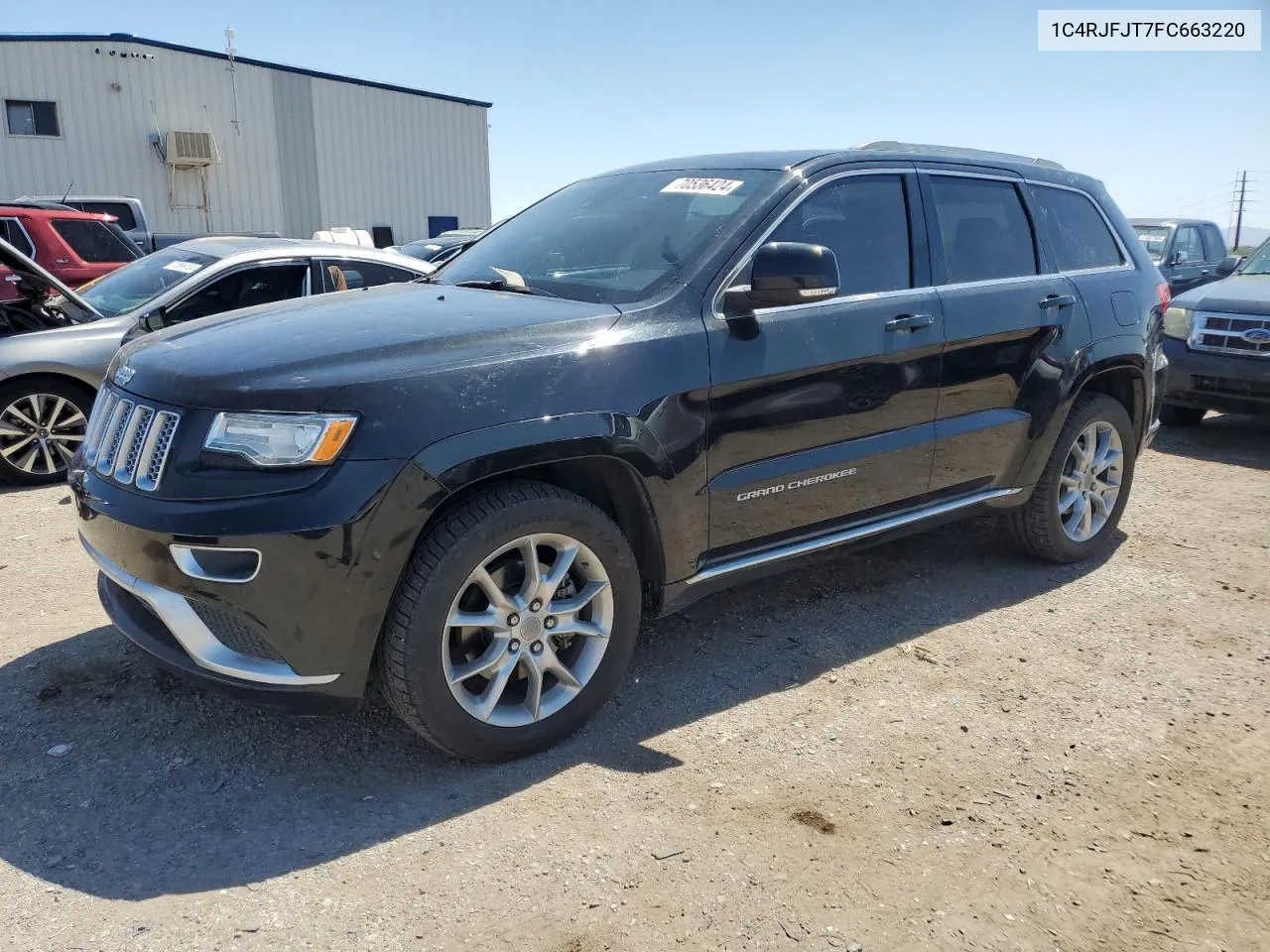 2015 Jeep Grand Cherokee Summit VIN: 1C4RJFJT7FC663220 Lot: 70536424