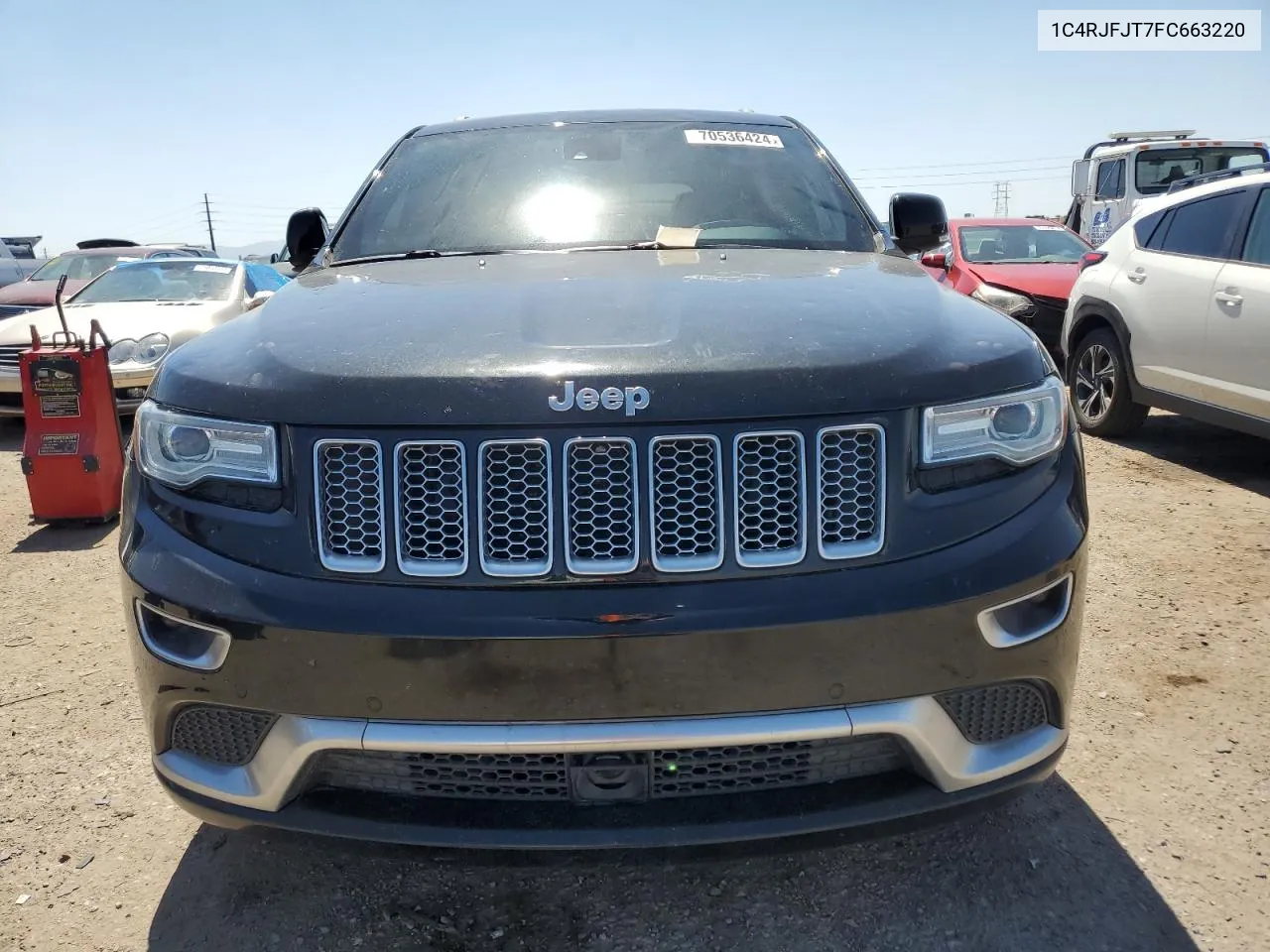 2015 Jeep Grand Cherokee Summit VIN: 1C4RJFJT7FC663220 Lot: 70536424