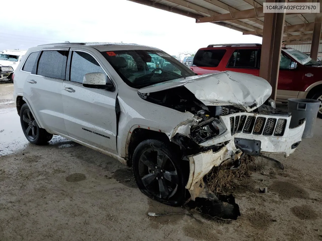 2015 Jeep Grand Cherokee Laredo VIN: 1C4RJFAG2FC227670 Lot: 70539994