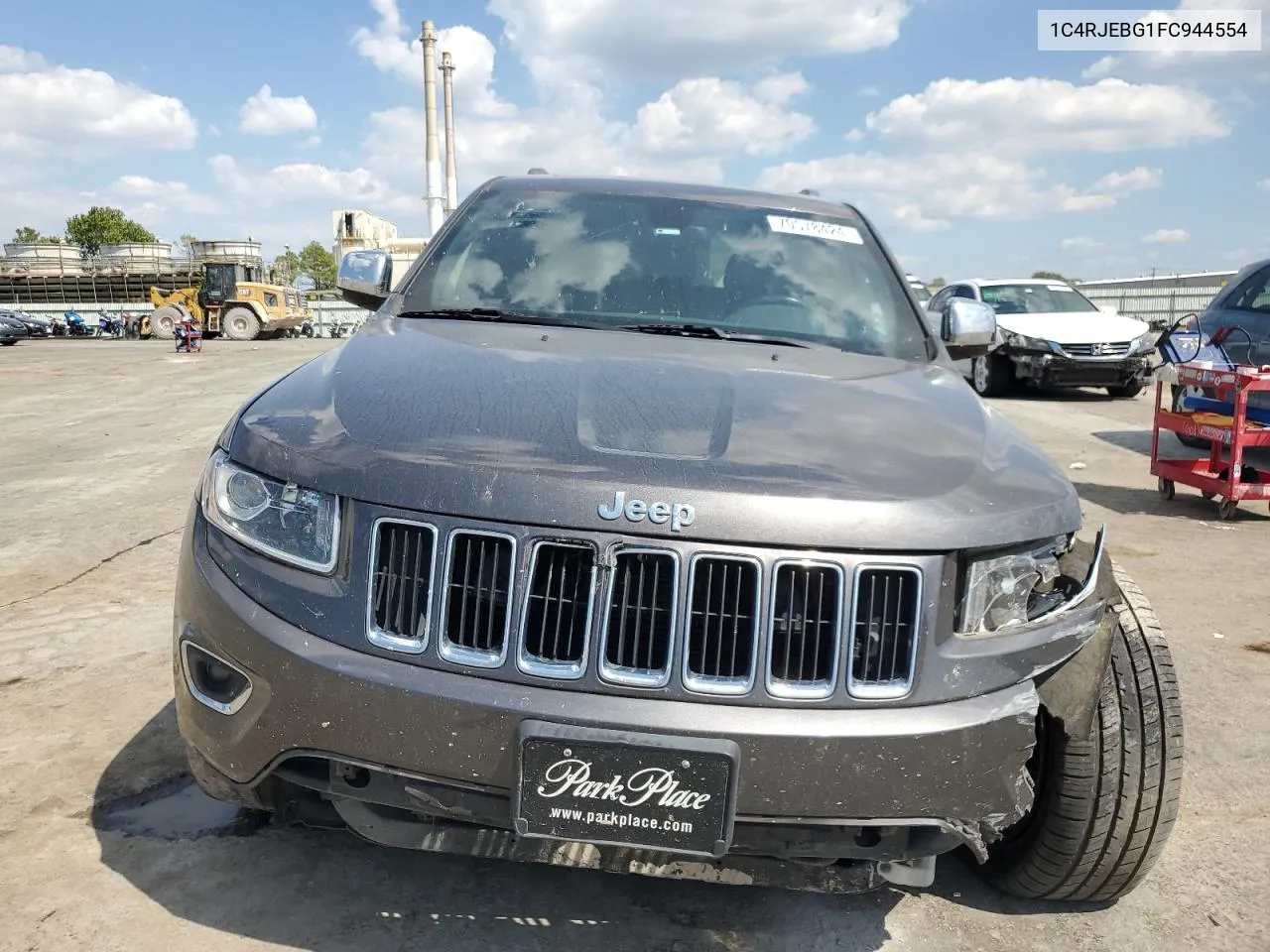 2015 Jeep Grand Cherokee Limited VIN: 1C4RJEBG1FC944554 Lot: 70578424