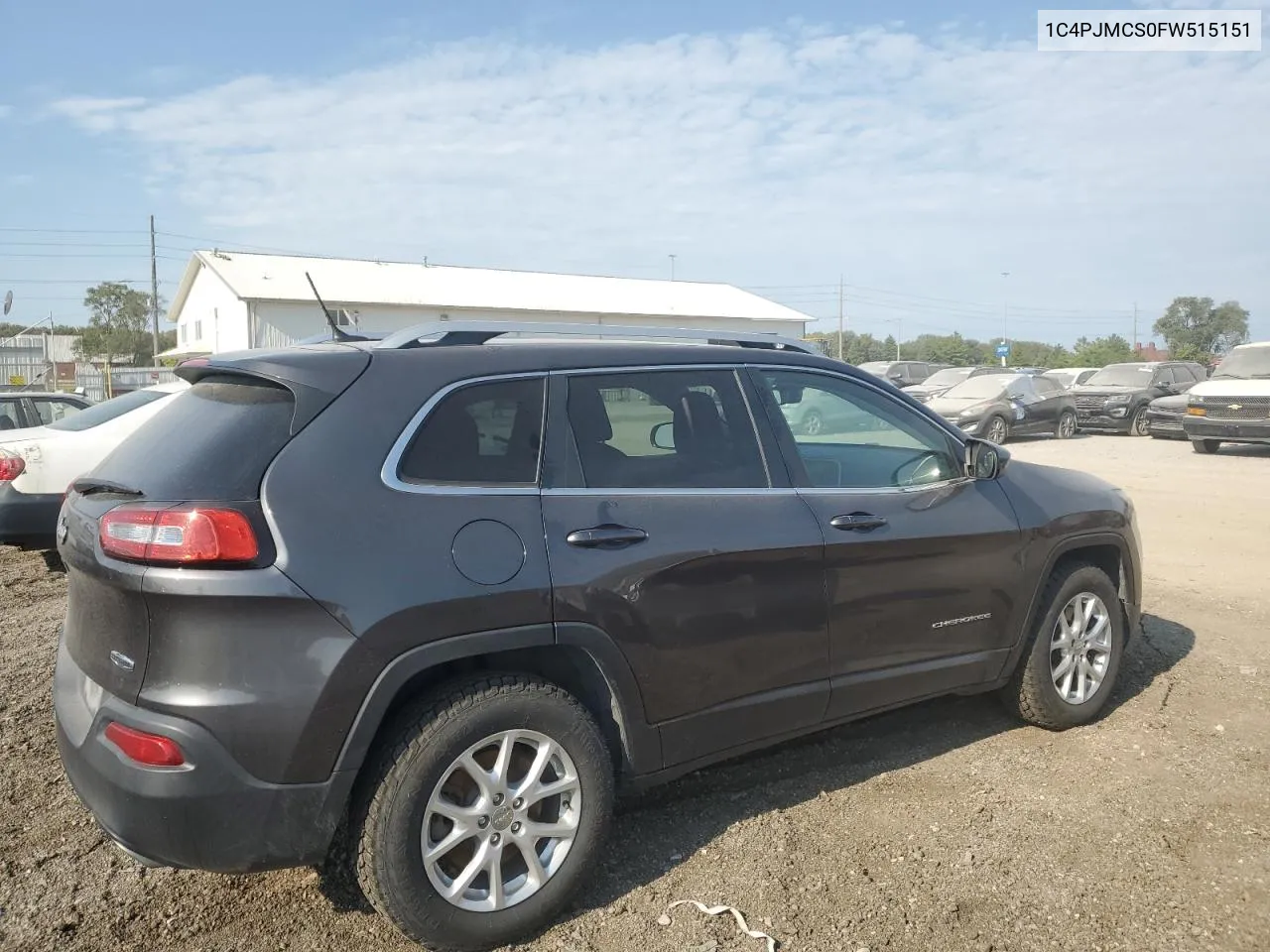 2015 Jeep Cherokee Latitude VIN: 1C4PJMCS0FW515151 Lot: 70655594