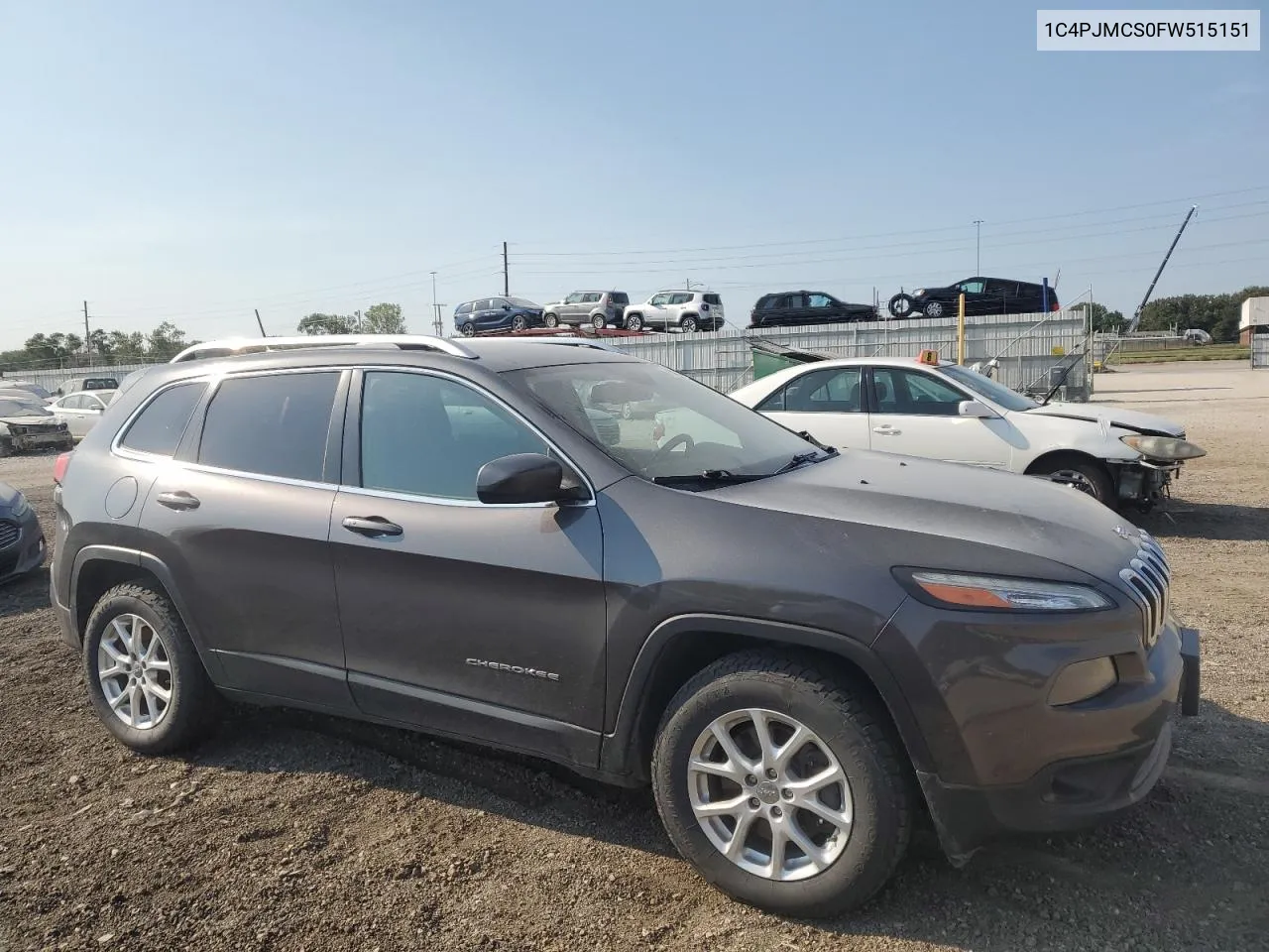 2015 Jeep Cherokee Latitude VIN: 1C4PJMCS0FW515151 Lot: 70655594