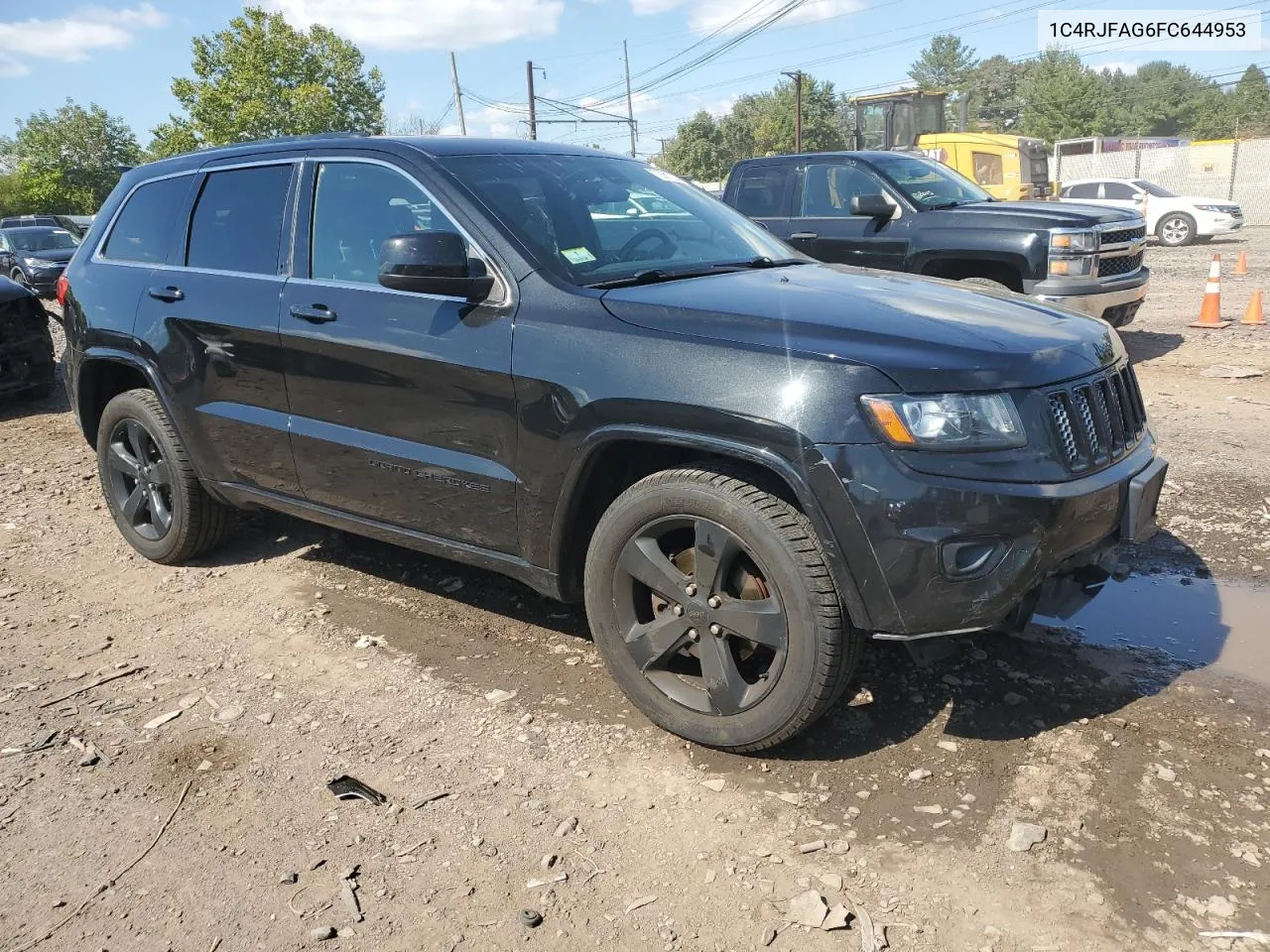 2015 Jeep Grand Cherokee Laredo VIN: 1C4RJFAG6FC644953 Lot: 70661224