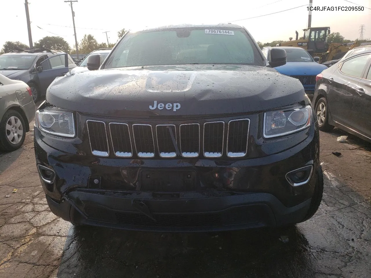 2015 Jeep Grand Cherokee Laredo VIN: 1C4RJFAG1FC209550 Lot: 70676144