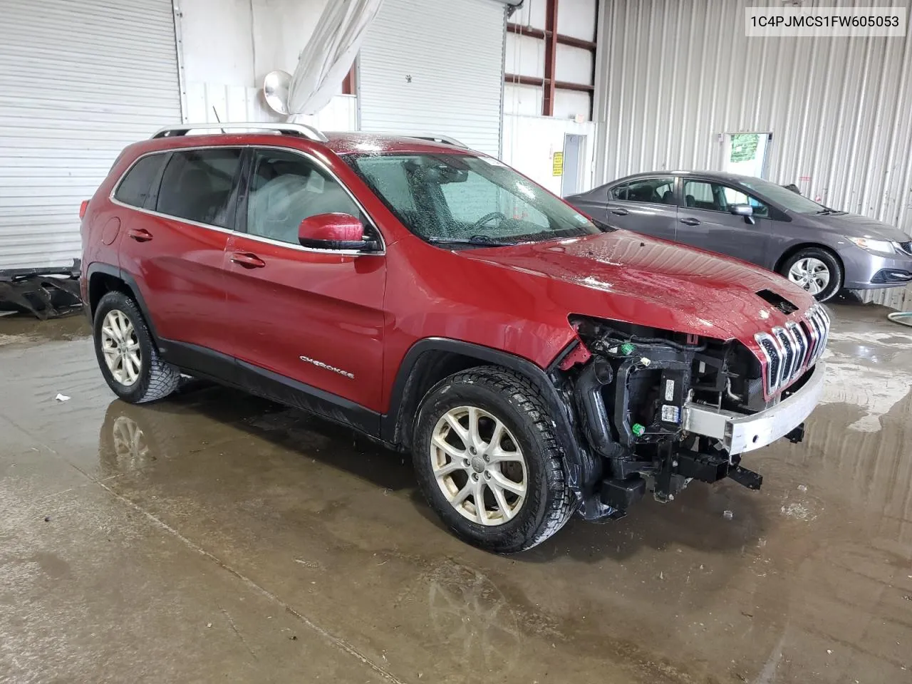 2015 Jeep Cherokee Latitude VIN: 1C4PJMCS1FW605053 Lot: 70704444