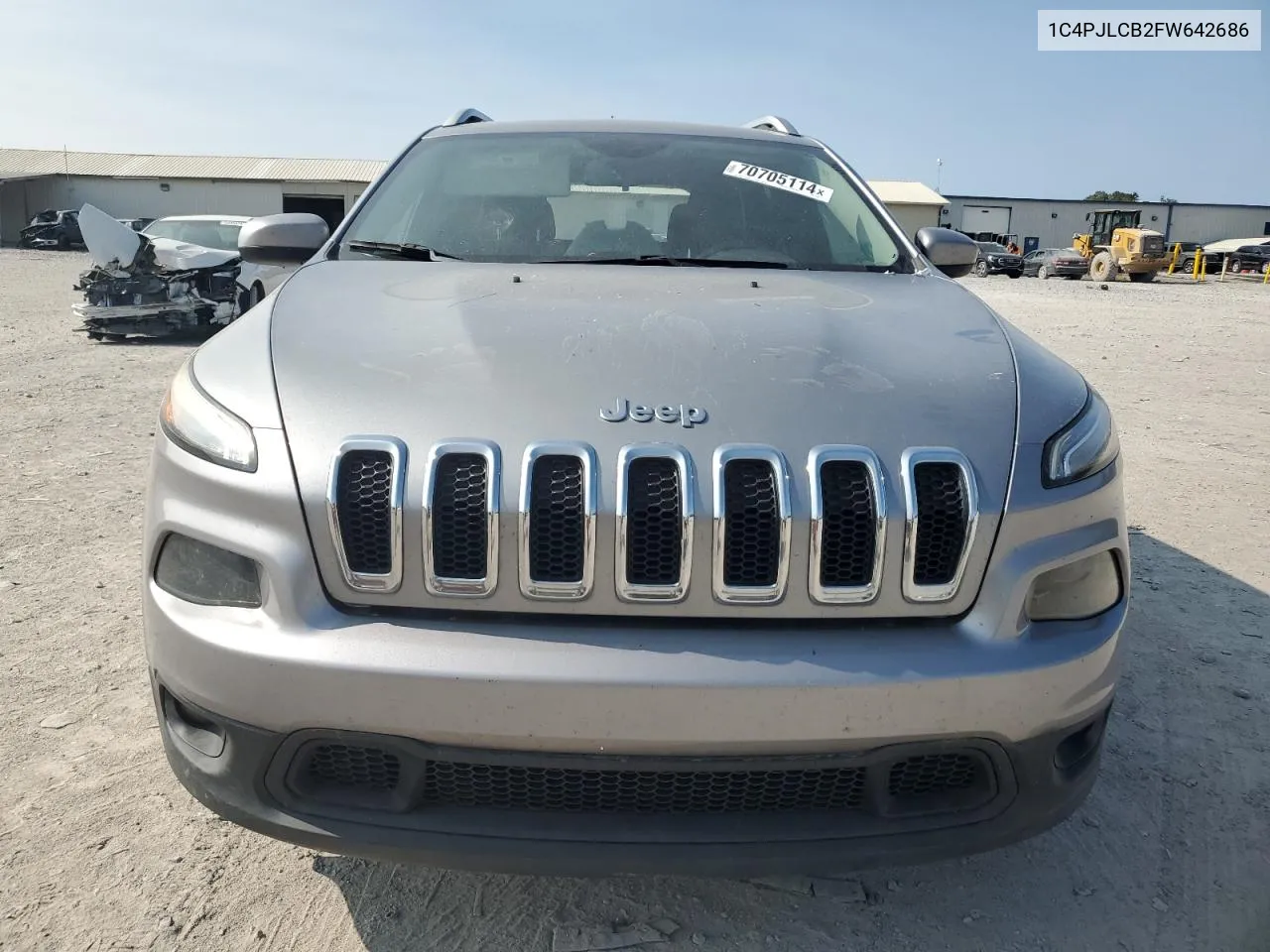 1C4PJLCB2FW642686 2015 Jeep Cherokee Latitude