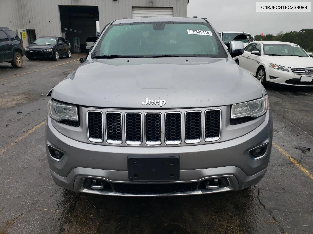 2015 Jeep Grand Cherokee Overland VIN: 1C4RJFCG1FC238088 Lot: 70805414