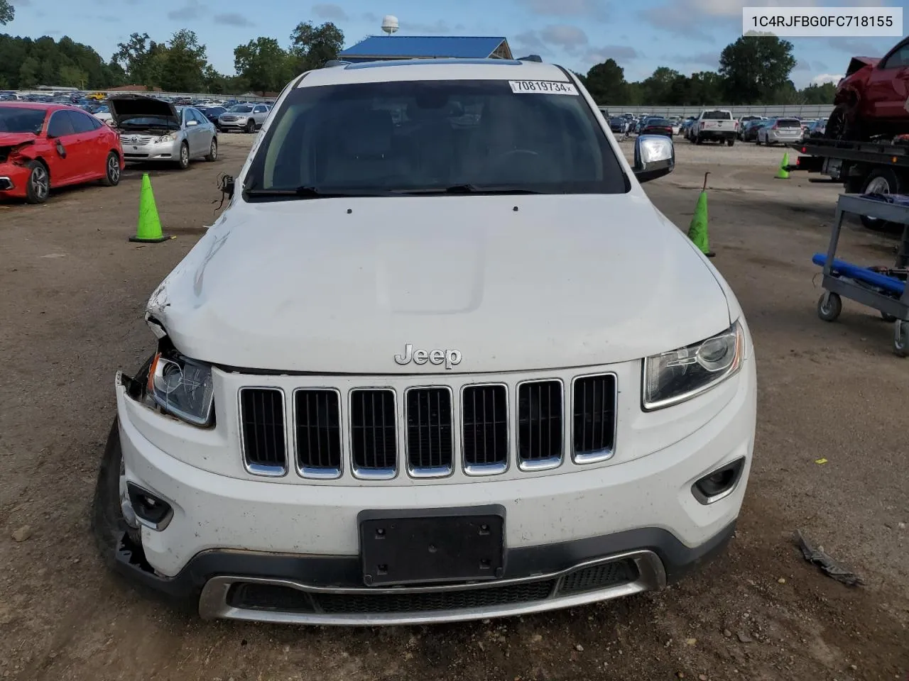 1C4RJFBG0FC718155 2015 Jeep Grand Cherokee Limited