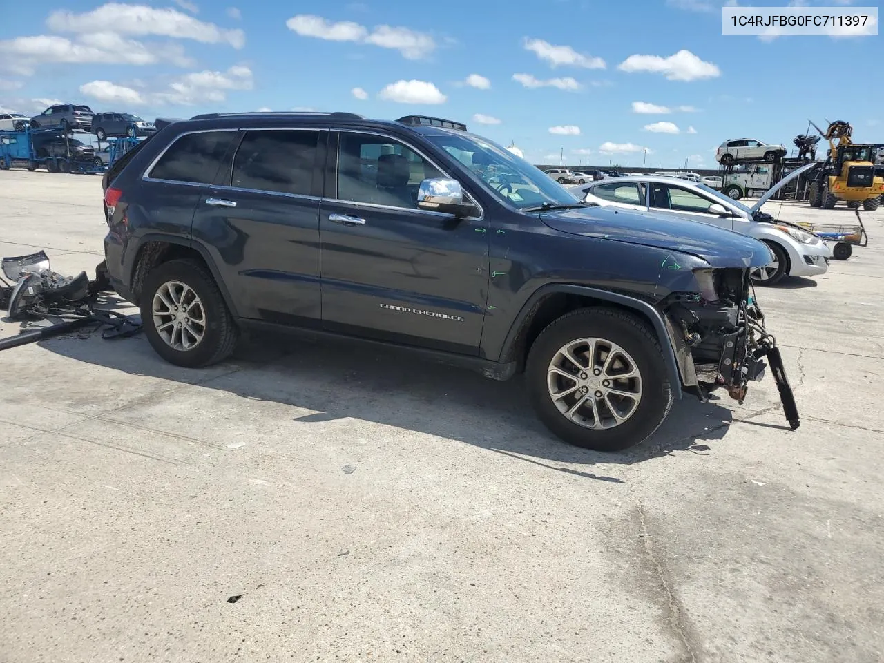 2015 Jeep Grand Cherokee Limited VIN: 1C4RJFBG0FC711397 Lot: 70909084