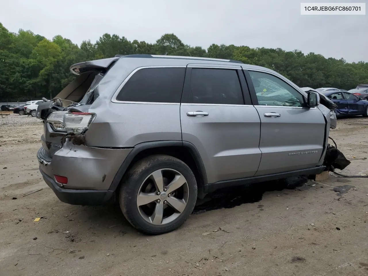 2015 Jeep Grand Cherokee Limited VIN: 1C4RJEBG6FC860701 Lot: 70975554