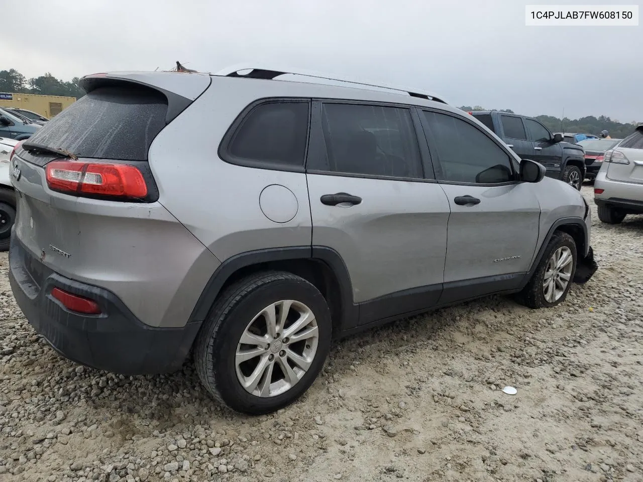 2015 Jeep Cherokee Sport VIN: 1C4PJLAB7FW608150 Lot: 70976494