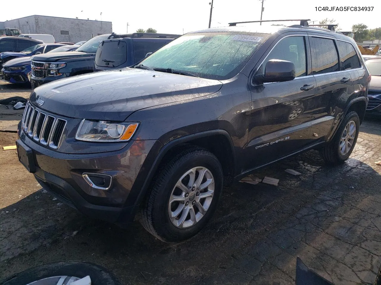 2015 Jeep Grand Cherokee Laredo VIN: 1C4RJFAG5FC834937 Lot: 70994164