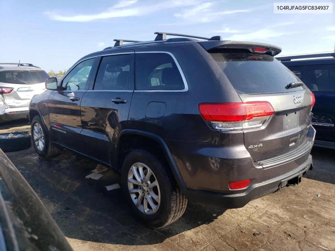 1C4RJFAG5FC834937 2015 Jeep Grand Cherokee Laredo