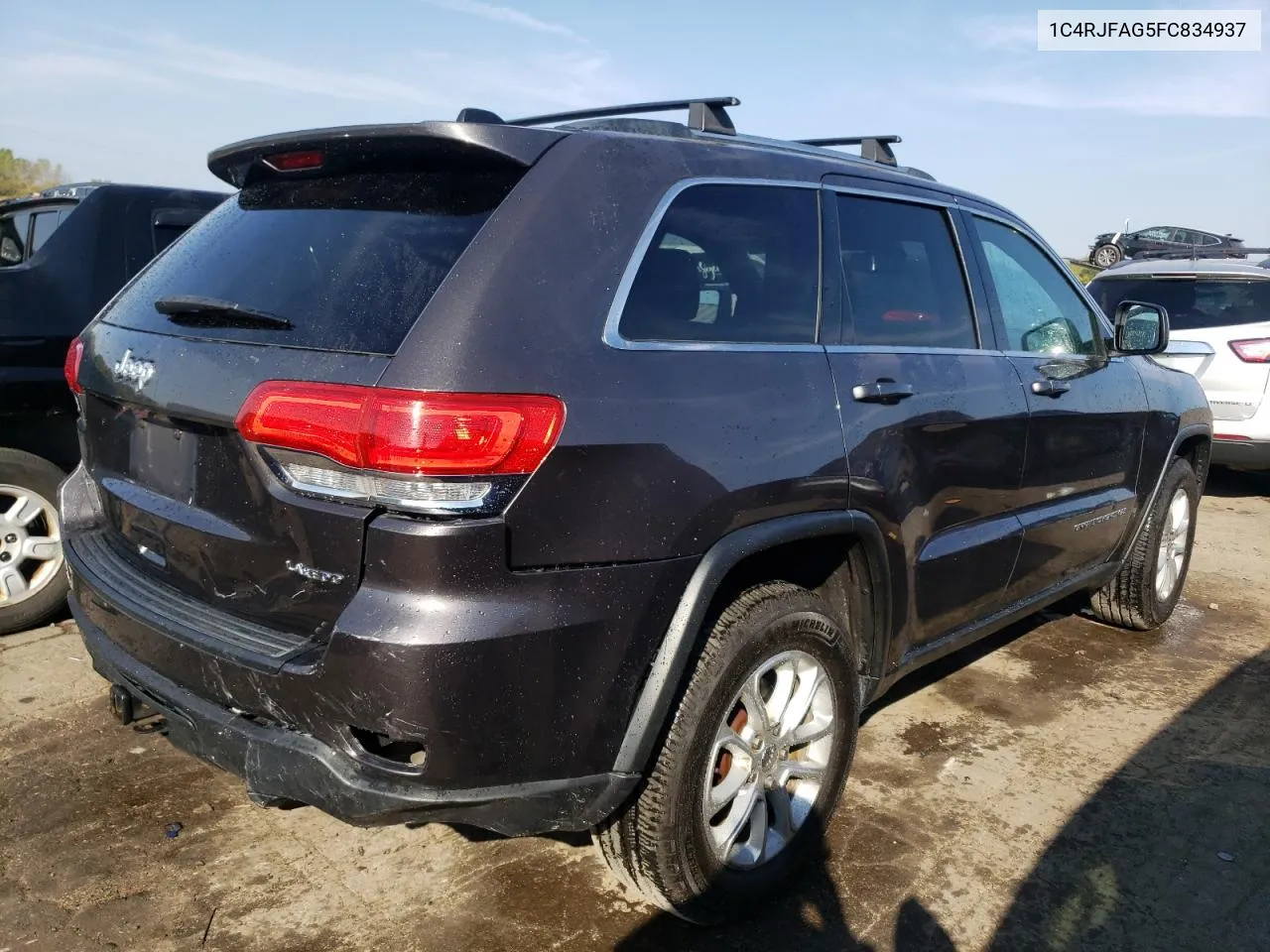 1C4RJFAG5FC834937 2015 Jeep Grand Cherokee Laredo