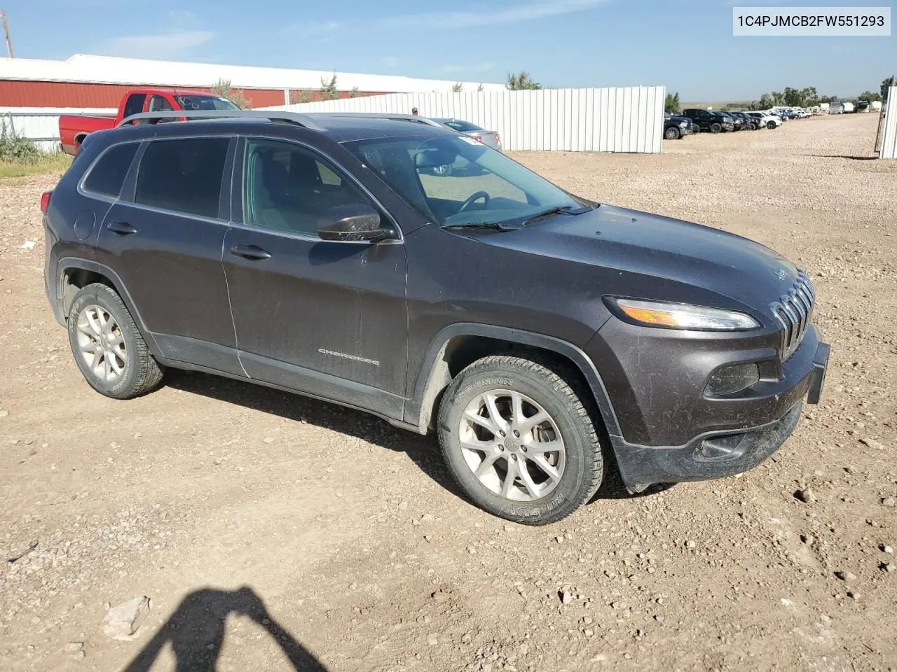 1C4PJMCB2FW551293 2015 Jeep Cherokee Latitude