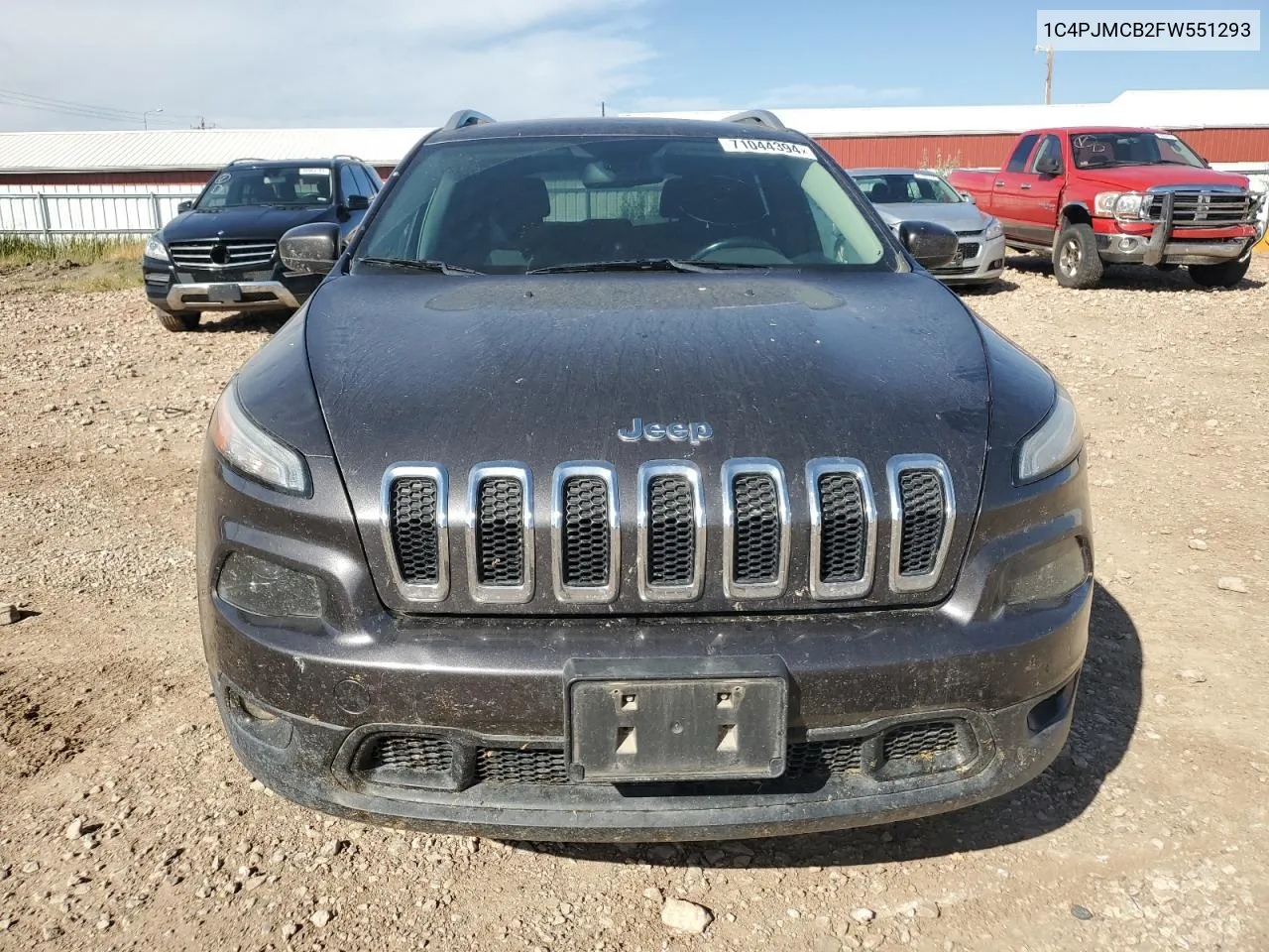 2015 Jeep Cherokee Latitude VIN: 1C4PJMCB2FW551293 Lot: 71044394