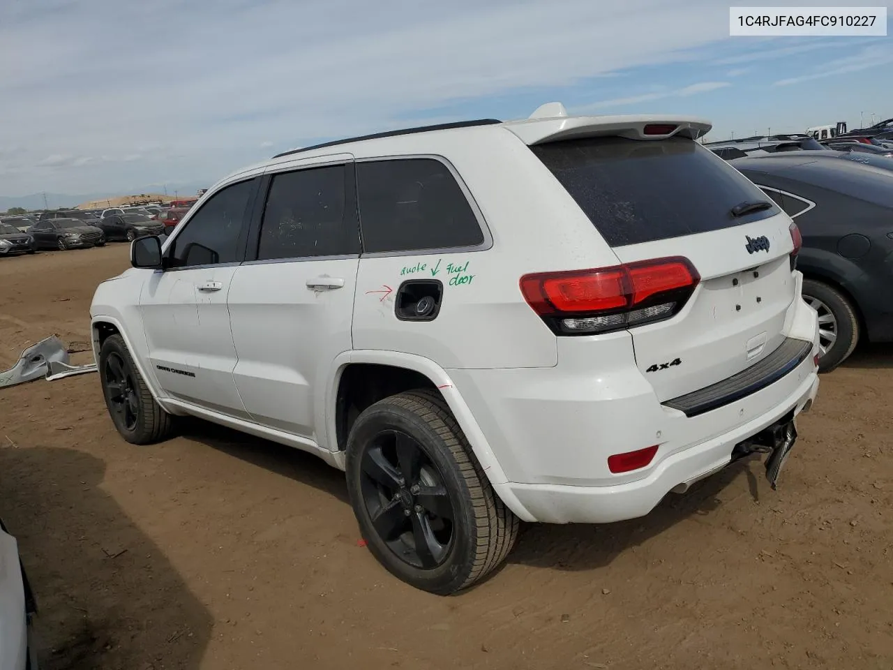 2015 Jeep Grand Cherokee Laredo VIN: 1C4RJFAG4FC910227 Lot: 71115564