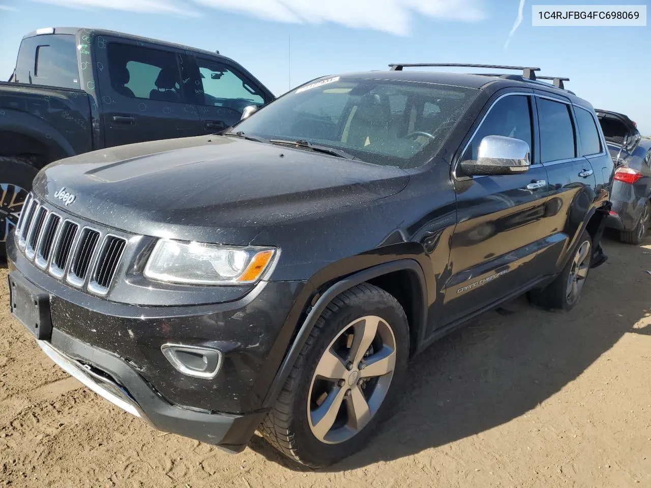 2015 Jeep Grand Cherokee Limited VIN: 1C4RJFBG4FC698069 Lot: 71177934