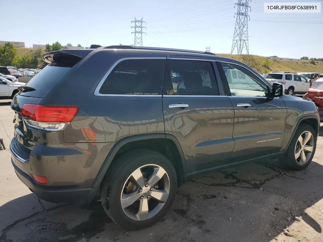 2015 Jeep Grand Cherokee Limited VIN: 1C4RJFBG8FC638991 Lot: 71256424