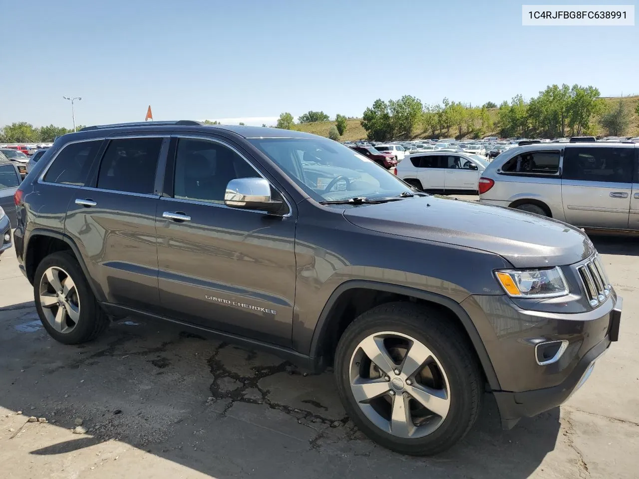 2015 Jeep Grand Cherokee Limited VIN: 1C4RJFBG8FC638991 Lot: 71256424