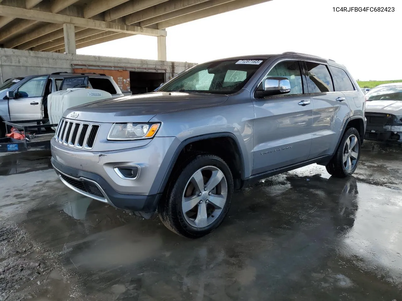 2015 Jeep Grand Cherokee Limited VIN: 1C4RJFBG4FC682423 Lot: 71287163