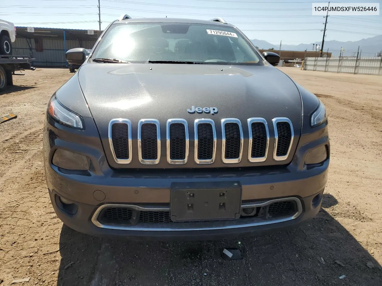 1C4PJMDSXFW526446 2015 Jeep Cherokee Limited