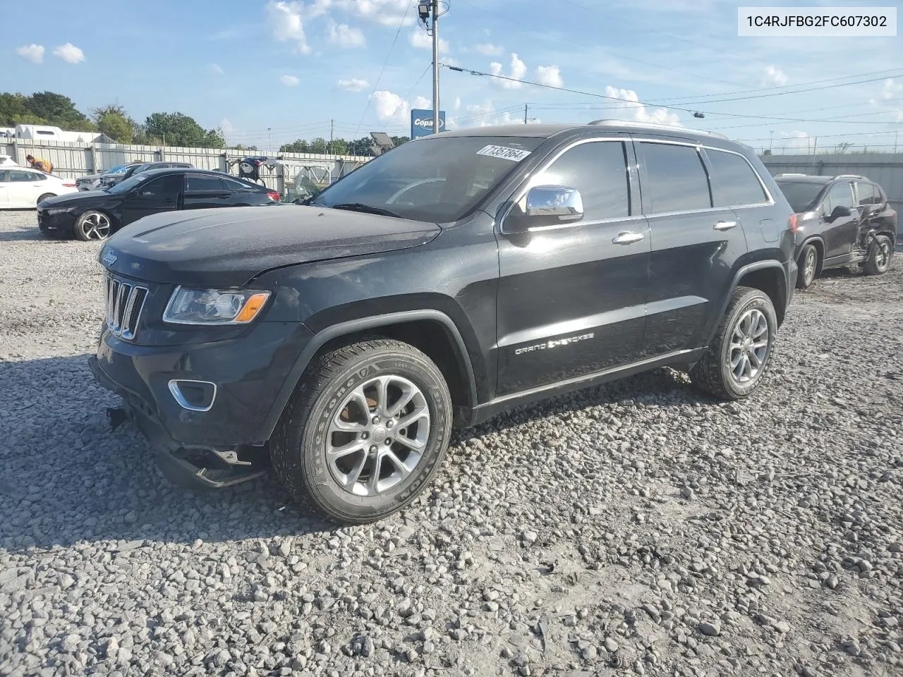 1C4RJFBG2FC607302 2015 Jeep Grand Cherokee Limited