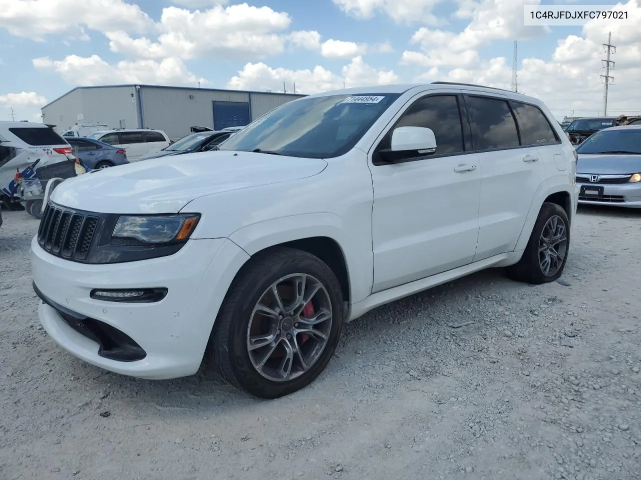 1C4RJFDJXFC797021 2015 Jeep Grand Cherokee Srt-8