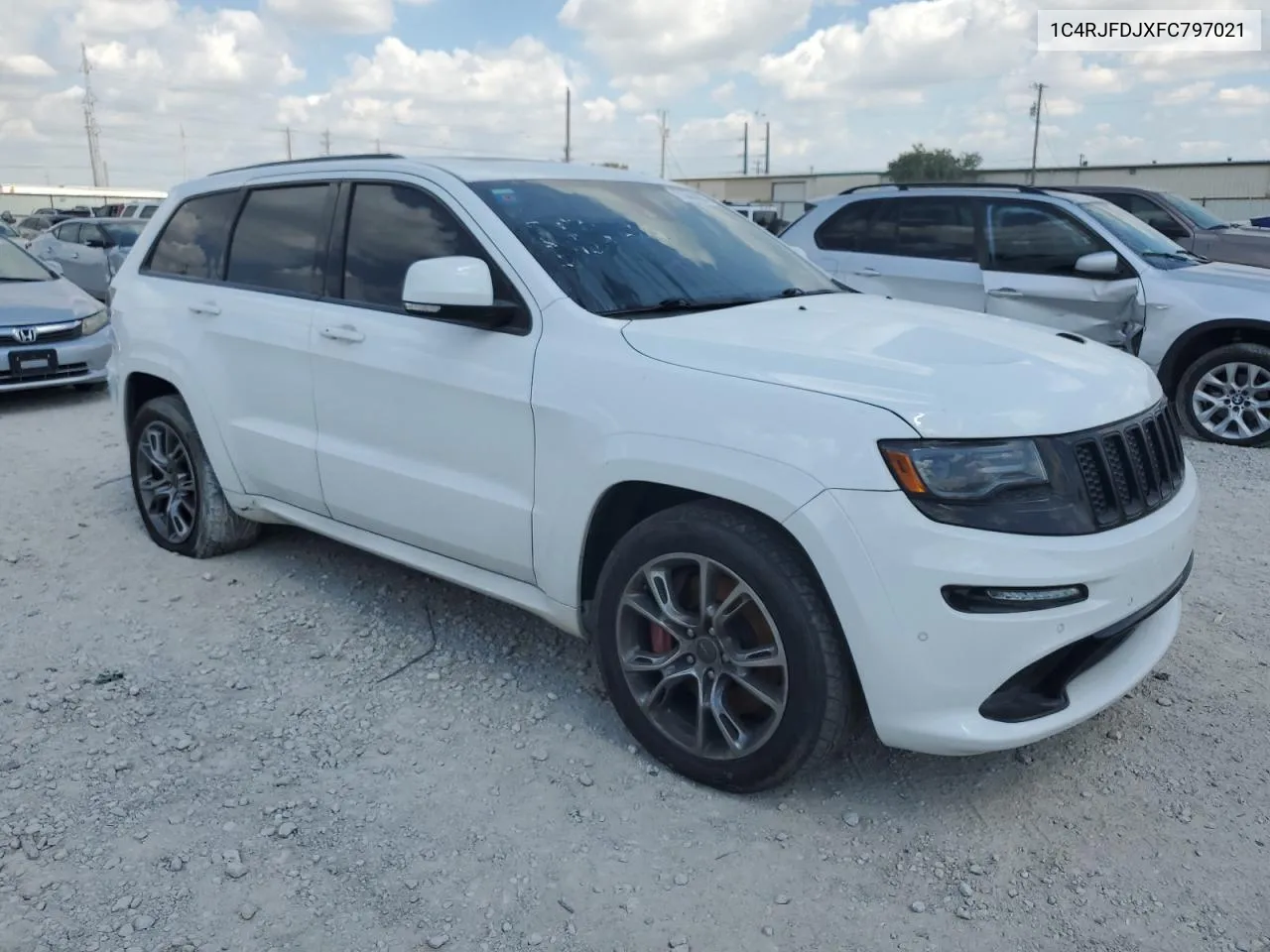 1C4RJFDJXFC797021 2015 Jeep Grand Cherokee Srt-8